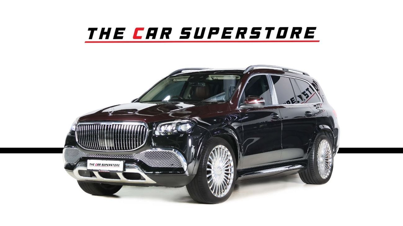 مرسيدس مايباخ gls600 مايباخ Mercedes Benz GLS 600 Maybach-GCC-Full Service History-VIP Seats-High Specs-Luxury SUV