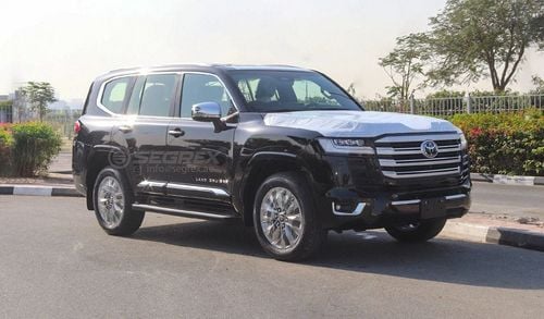 تويوتا لاند كروزر VX محرك بنزين سعة 3.5 لتر، دفع رباعي، ناقل حركة أوتوماتيكي 10 سرعات. موديل 2026. للتصدير