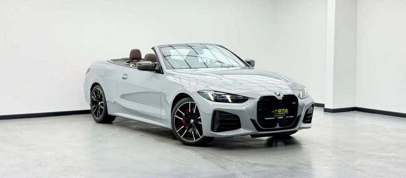 BMW 440i M440i xDrive Convertible, Warranty + Service Pack, Full Service History, GCC