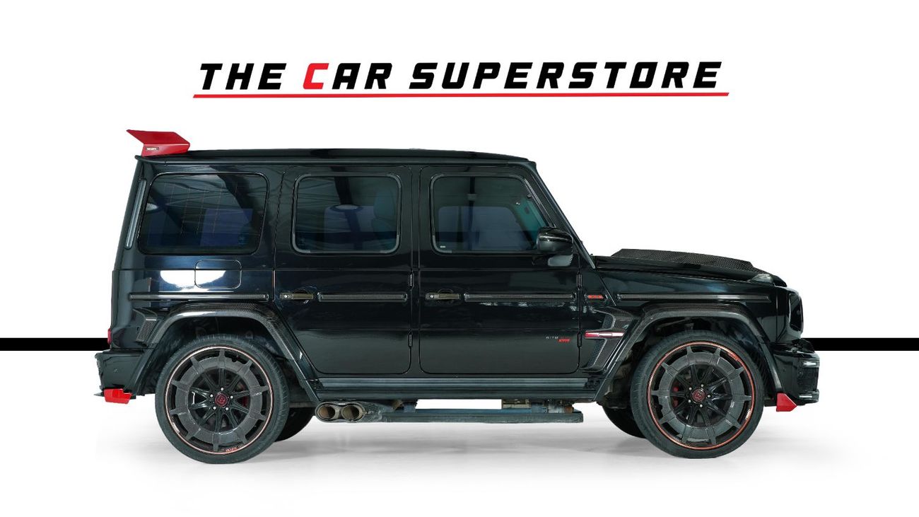 مرسيدس بنز G 63 AMG GCC-Brabus 900 Rocket Kit Masterpiece -Interior Tiffany Blue-Carbon Fiber Kit
