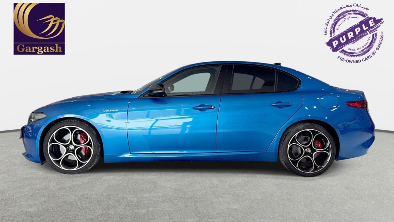 Alfa Romeo Giulia VELOCE | 2022 | 0% DP | AED 1,978 /Month | Gargash Warranty and Service