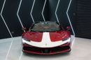 Ferrari SF90 SPIDER ADAS Full Pack, Carbon Fiber Pack, Daytona Seats, Dealer Warr + Serv!!