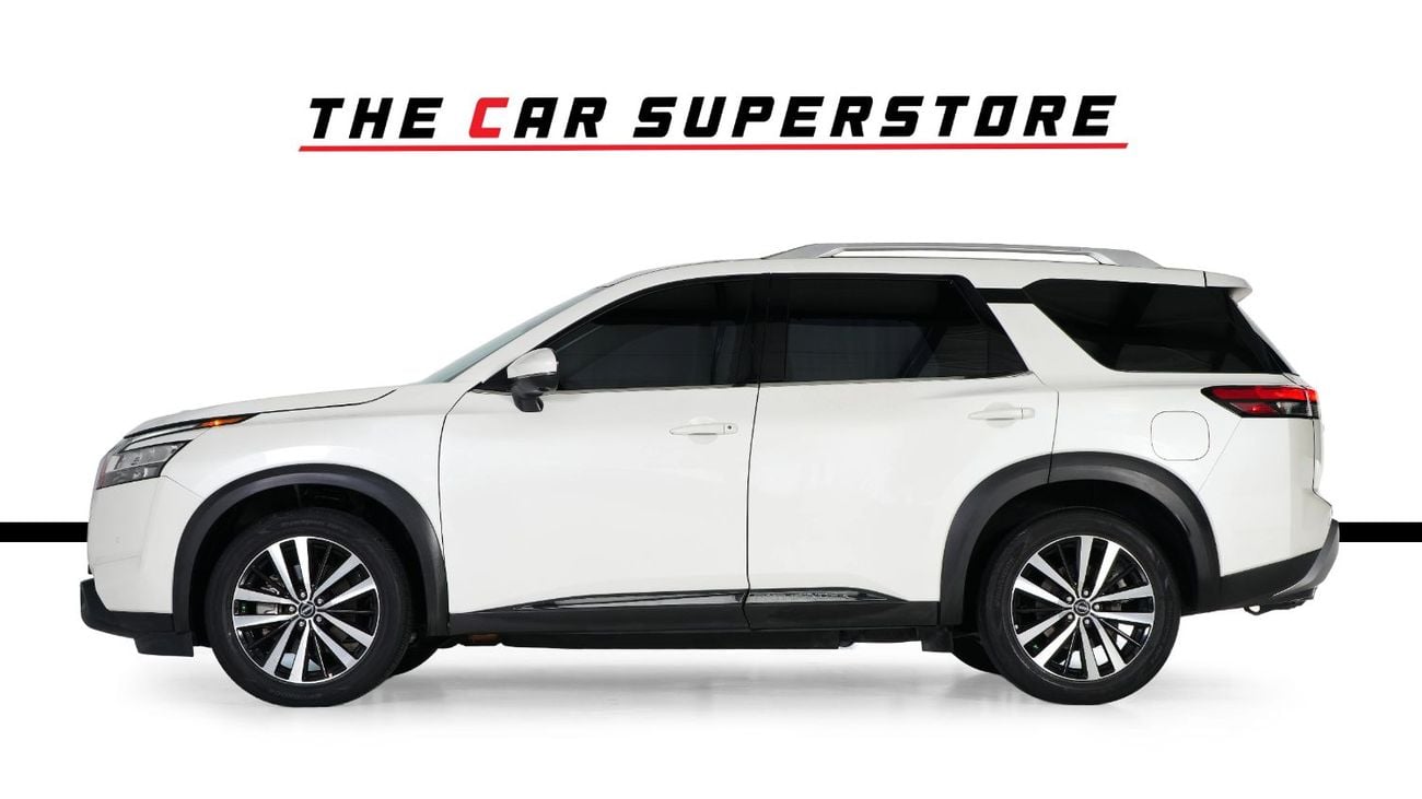 Nissan Pathfinder SL 4WD-GCC-7 Seats-AW Rostamani Warrant Until 2029-Service Contract Until 2028