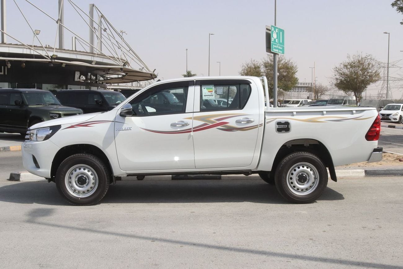 Toyota Hilux DC . 2.4L . 6-Speed Manual . Diesel . 4WD . 5 Seats . 4 Doors 2026 Model Toyota Hilux DC, 2.4L Diesel 4WD 6M/T