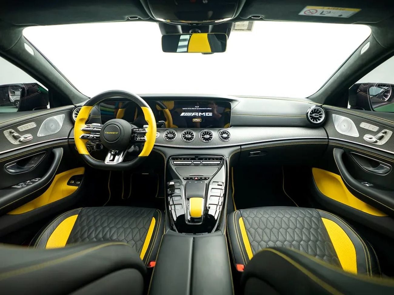 Mercedes Benz AMG GT 63 S E PERFORMANCE MANSORY CARBON-FIBRE CONVERSION | 22-INCH MANSORY WHEELS | BESPOKE INTERIOR