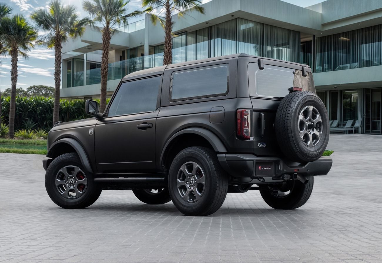 Ford Bronco Big bend Bronco | Black Wrapped | 2025 | 3,525 P.M | 0% Downpayment | Warranty & Service