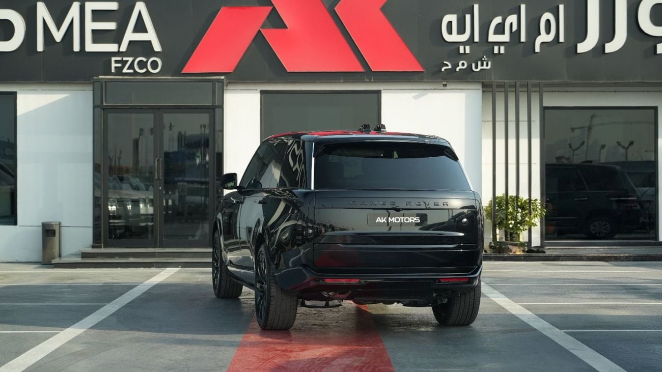 لاند روفر رينج روفر SV LWB P615 إصدار أسود - أسود - إصدار 2026 للتصدير فقط