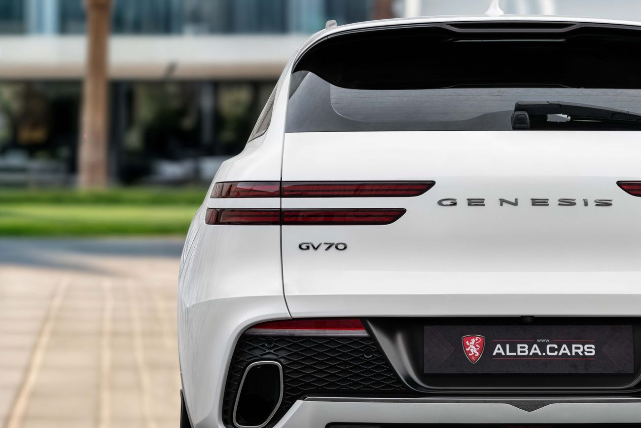 جينيسس GV70 2.5T | 3,036 P.M | 0% Downpayment | Warranty! Genisis GV70 2.5T