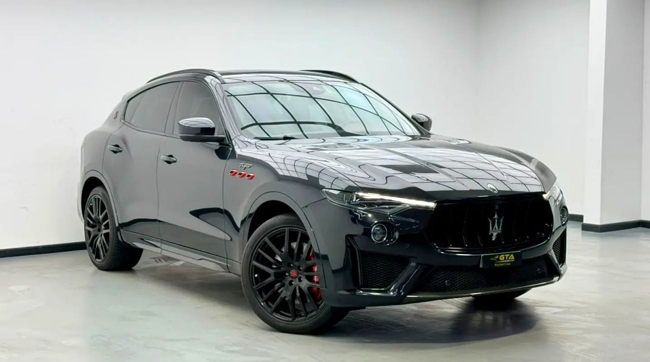 Maserati Levante Trofeo, Warranty, Carbon Fiber Interior, Excellent Condition, GCC