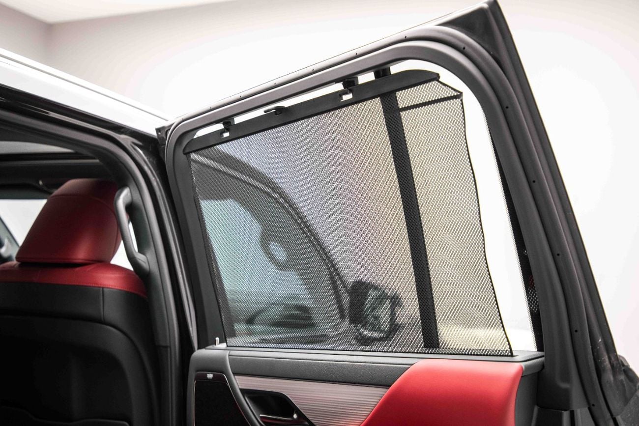 Lexus LX600 F SPORT 3.5L - Graphite Black Inside Flair Red | Export Only
