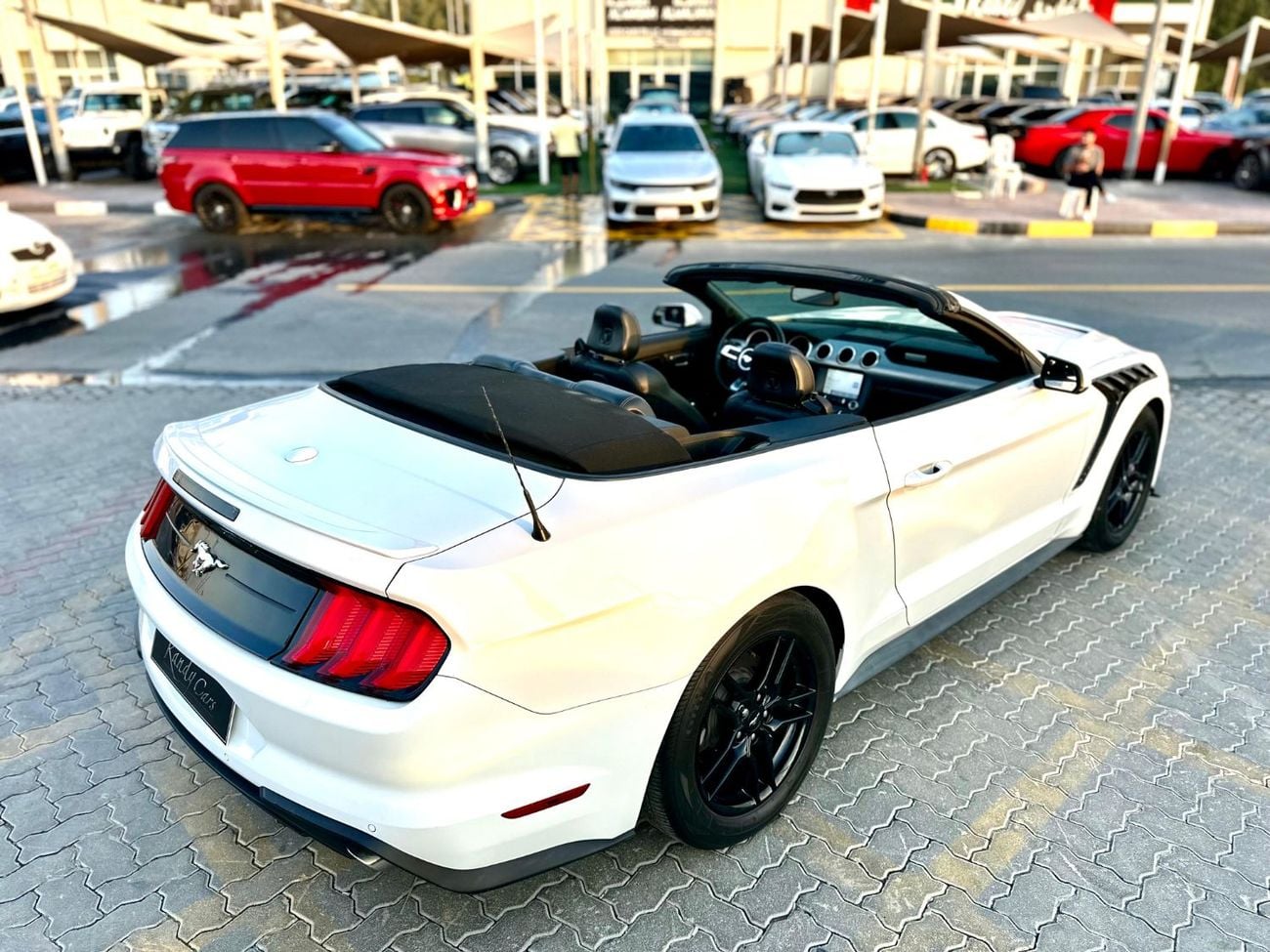 Ford Mustang Ecoboost Convertible | Monthly 1100/- | 0% DP | Leather Seats | # 38514