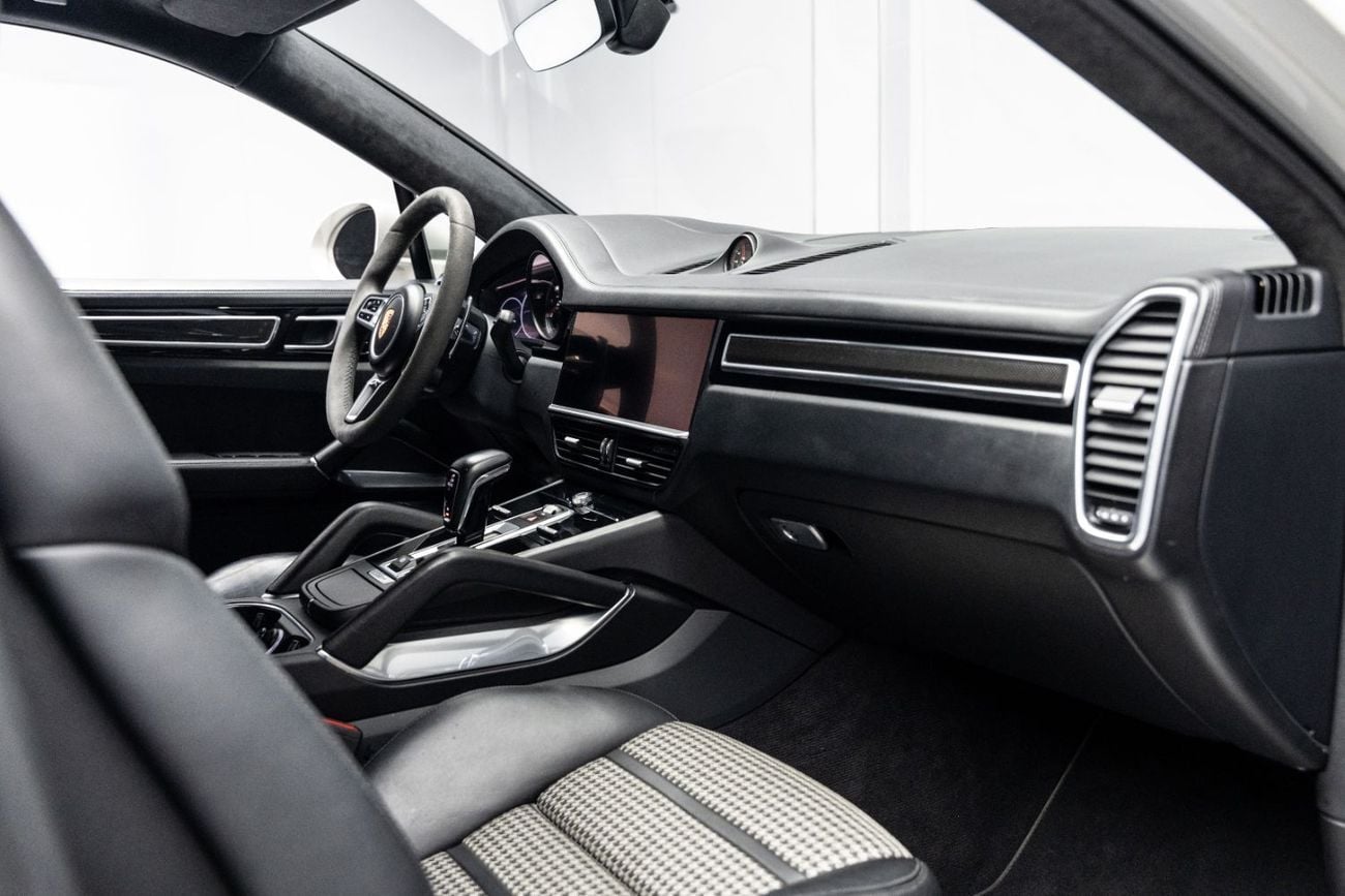 Porsche Cayenne TURBO BUY NOW, PAY 2027 | THE BLACKLINE STANDARD | December 2026 Porsche Warranty, GCC, Low KMs