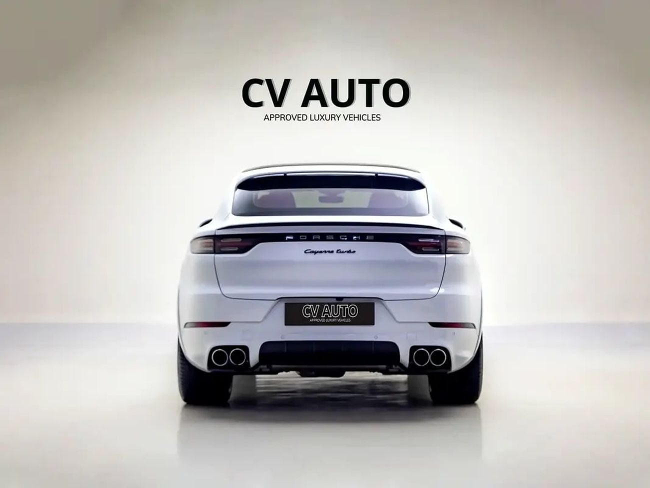 Porsche Cayenne Turbo Coupe | GCC Spec | Dealer Warranty & Full Service History