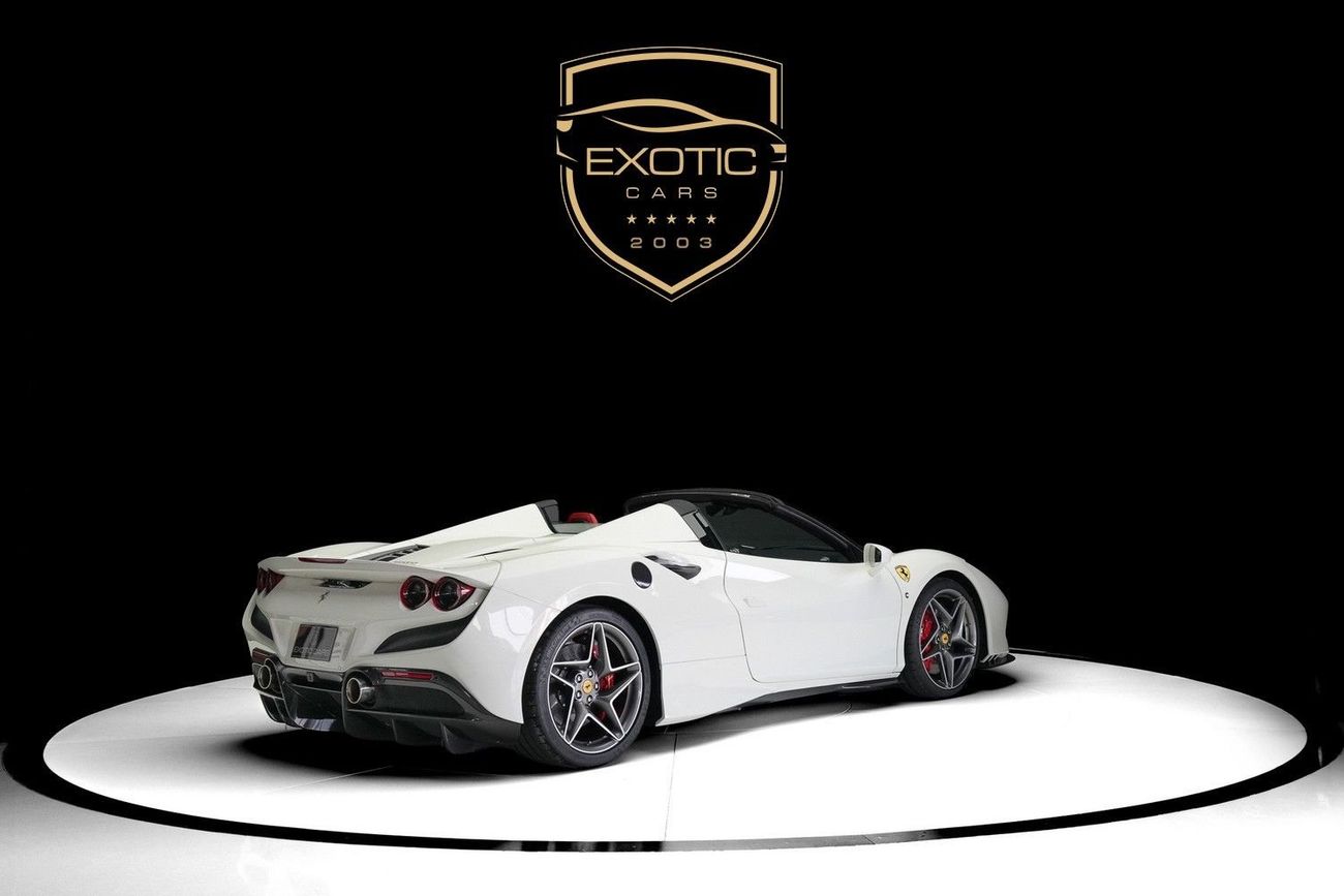 Ferrari F8 Spider STD (3.9L · 8 Cyl · Automatic · Petrol · Convertible · Rear Wheel Drive · 2 Seats · 2 Door)
