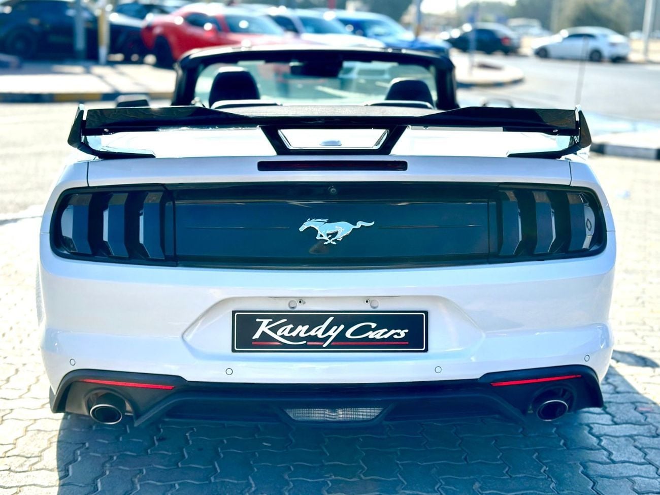 Ford Mustang ECOBOOST CONVERTIBLE Convertible | Monthly 1300/- | 0% DP | Fog Lights | Blindspot | # 05660