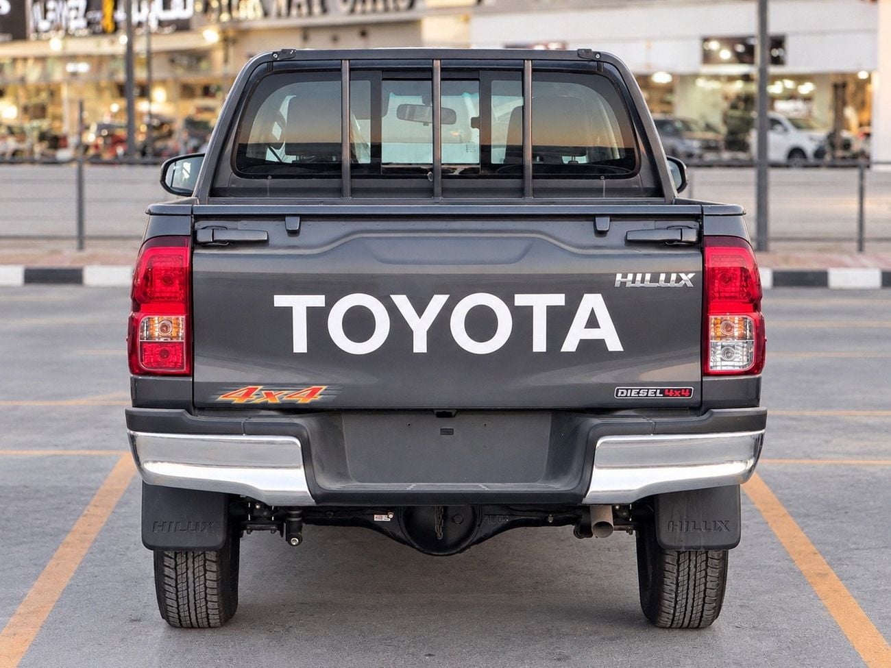 Toyota Hilux DLX 2026 Toyota Hilux 2.4L Diesel 4WD Double Cab Pickup, equipped with a manual transmission. Powered by