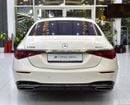 Mercedes Benz S500 4MATIC L EXCELLENT DEAL for our Mercedes Benz S500 4Matic ( 2021 Model ) in White Color GCC Specs