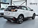 Peugeot 3008 GT LINE EXCELLENT DEAL for our Peugeot 3008 Turbo ( 2020 Model ) in White Color GCC Specs