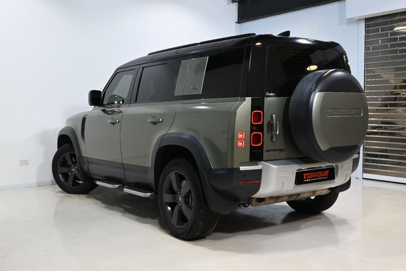 Land Rover Defender 110 X-DYNAMIC HSE P400 2022 Land Rover Defender 110 X-Dynamic P400 HSE, Agency Service History, 1 Year Warranty, GCC