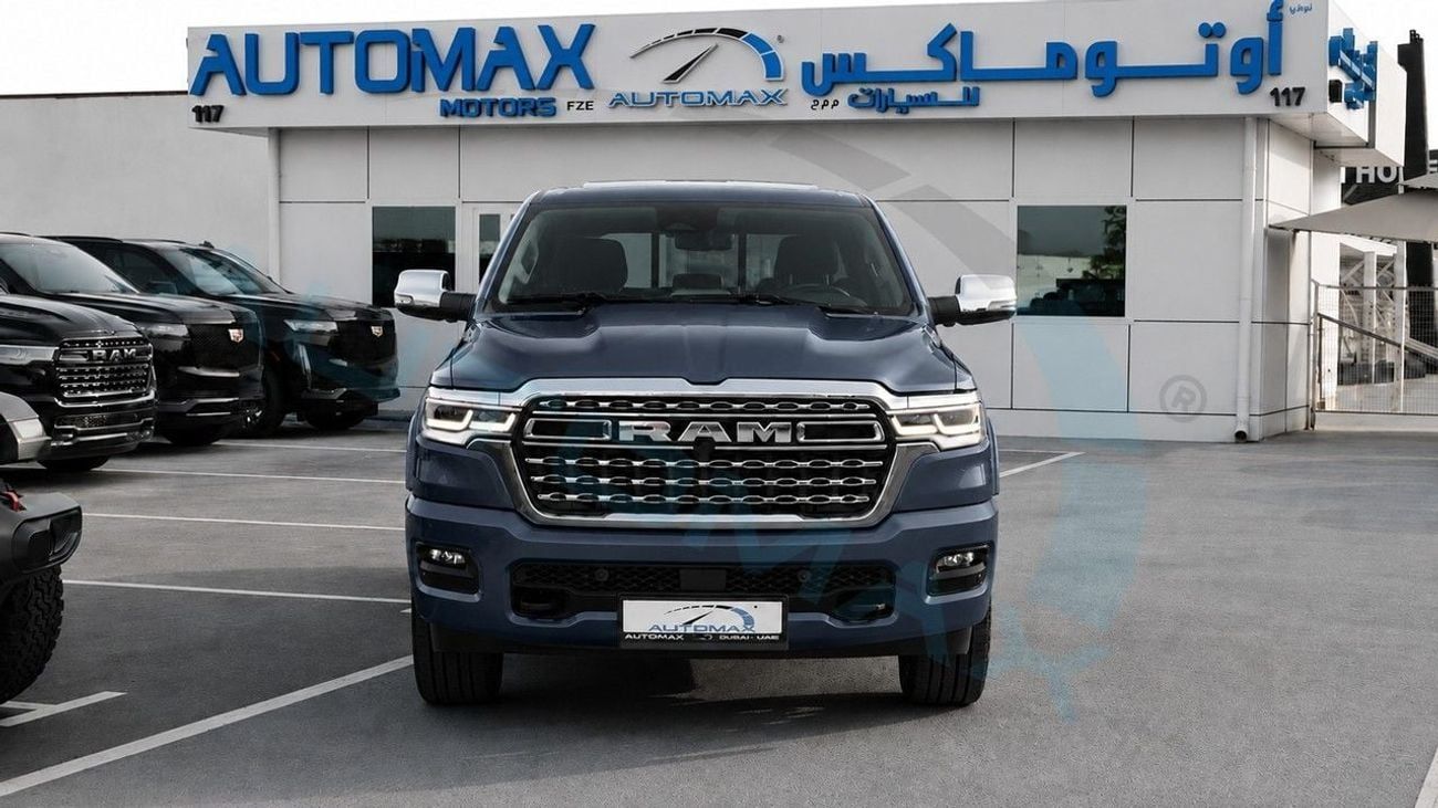 RAM 1500 Limited Longhorn Crew Cab Hurricane H.O 3.0TT (For Export , НА ЭКСПОРТ) PY 26/26 Crew Cab Hurricane H.O 3.0TT GCC Без пробега