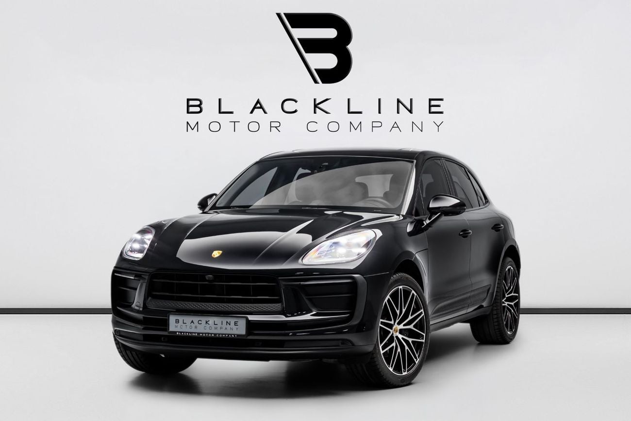Porsche Macan STANDARD BUY NOW, PAY 2027 | THE BLACKLINE STANDARD | 2027 Porsche Warranty, Full Service History, GCC