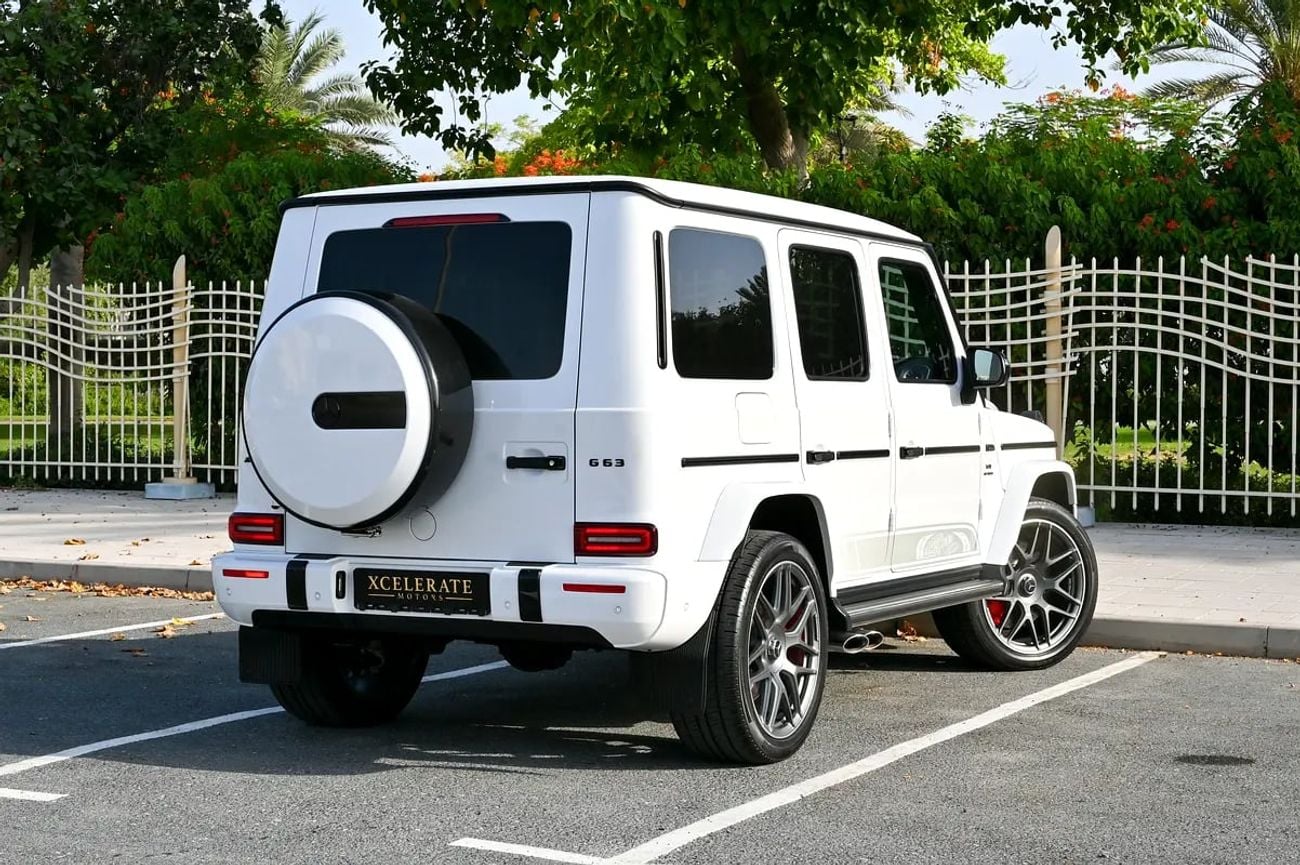 Mercedes Benz G63 AMG G63 AMG Edition 55 | White | 4.0L V8 Biturbo | 577 HP | 14,926 KM