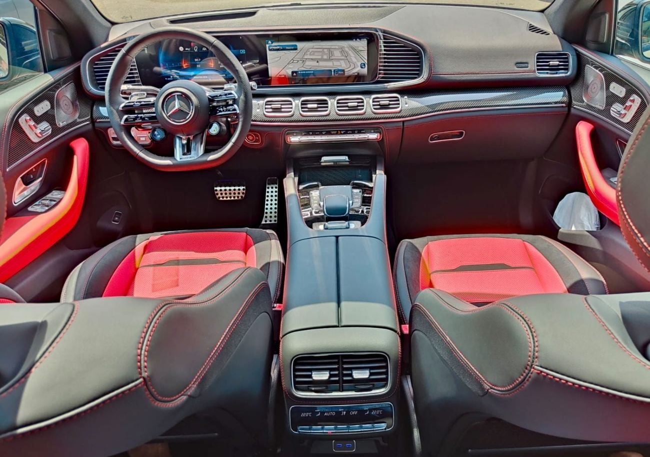 Mercedes Benz GLE53 AMG COUPE 4MATIC+ Interior carbon fiber Under Warranty 2026 GCC
