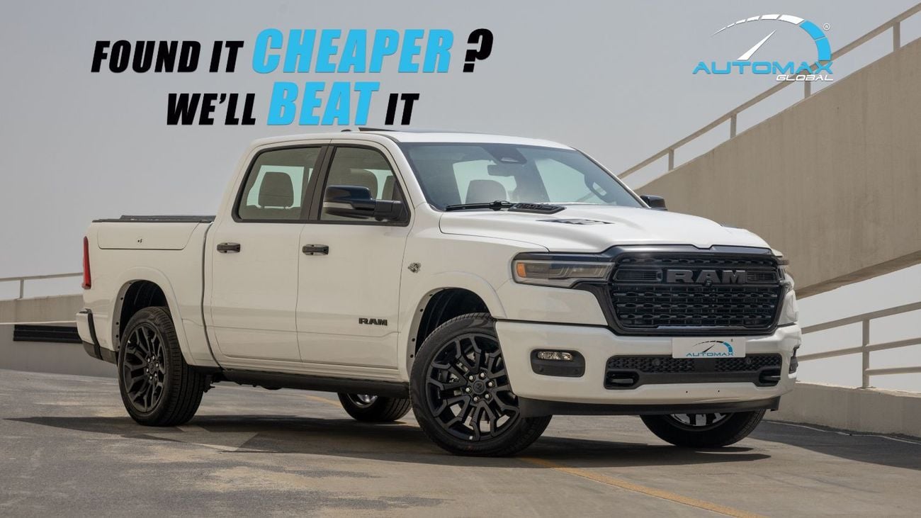 RAM 1500 LIMITED ( V8 5.7L ) (For Export , НА ЭКСПОРТ) 2026 Crew Cab eTorque GCC Без пробега