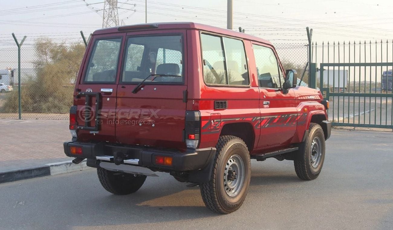 تويوتا لاند كروزر 70 Hardtop LC71 . 4.0L . Petrol . 4WD . 5-Speed Manual . 7 Serats . 3 Doors 2026 Model | For Export