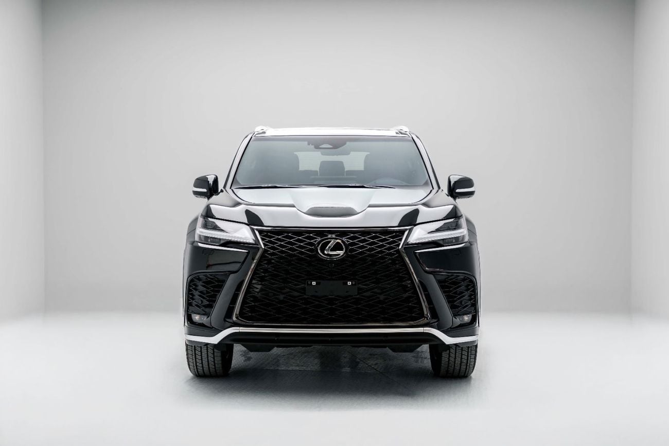 Lexus LX600 F SPORT 3.5L - Graphite Black Inside Flair Red | Export Only