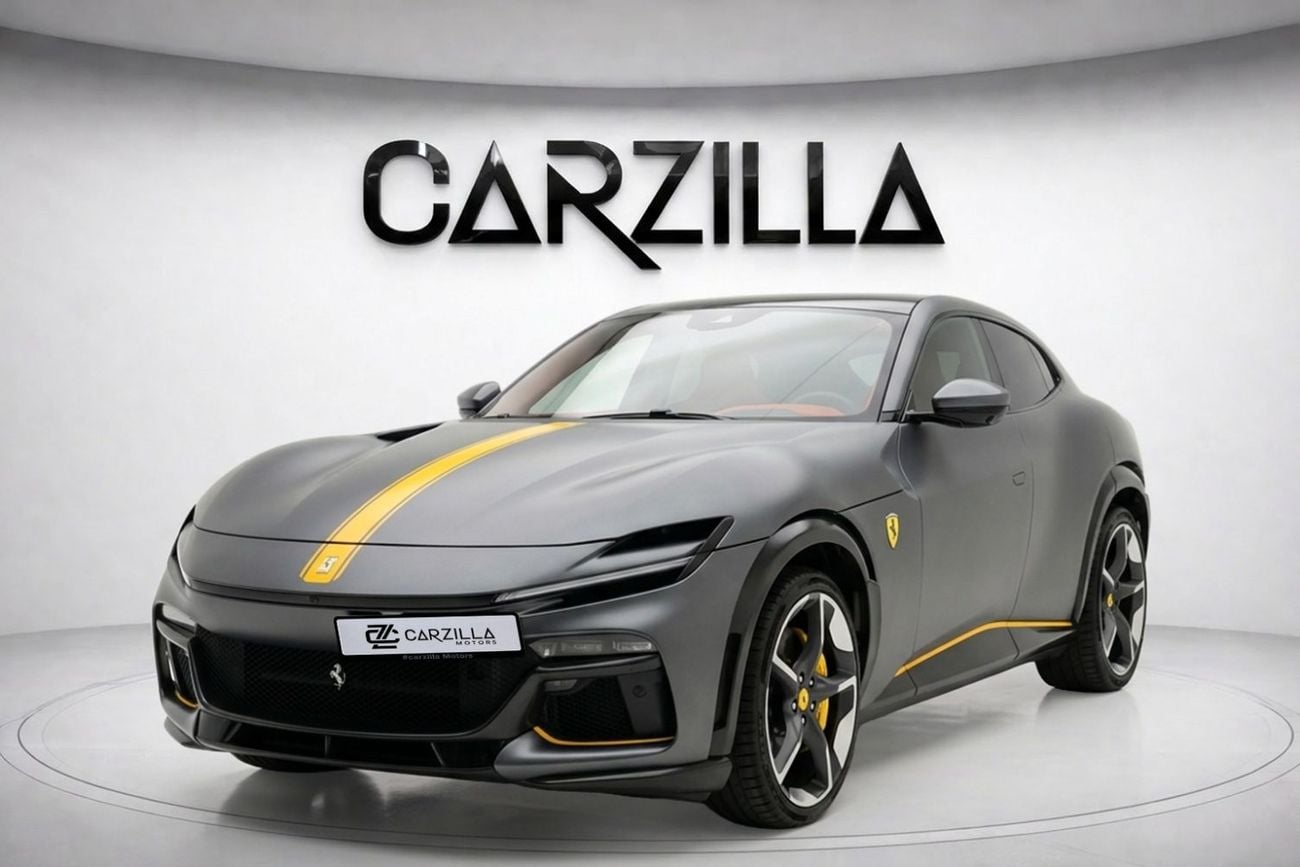 Ferrari Purosangue STANDARD DESIGN PACKAGE 2024 | Carbon Fiber Exterior & Interior l Original Paint