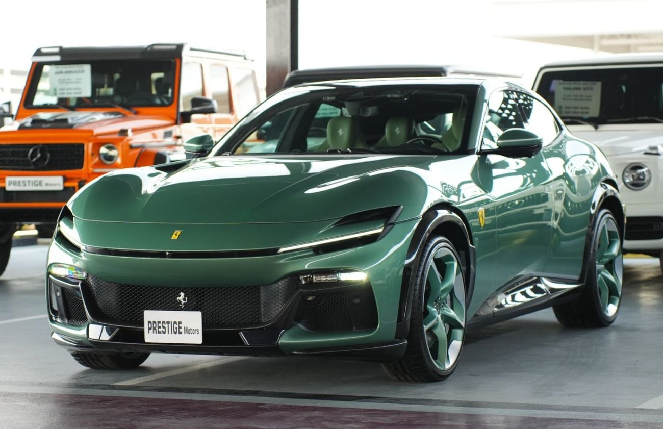 Ferrari Purosangue STANDARD 6.5 V12 715HP Tailor made Verde Dora (green) Export Price