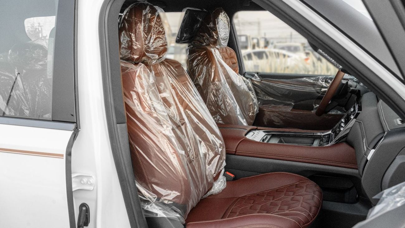 Nissan Patrol 75th Anniversary 2027 Nissan Patrol 3.5L AT Petrol 75th Anniversary (White-Brown)
