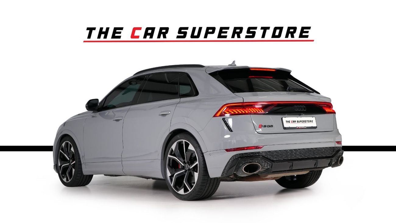 Audi RSQ8 STANDARD TFSI quattro 4.0L GCC-Nardo Grey-AKRAPOVIC Sports Exhaust System-Black Interior