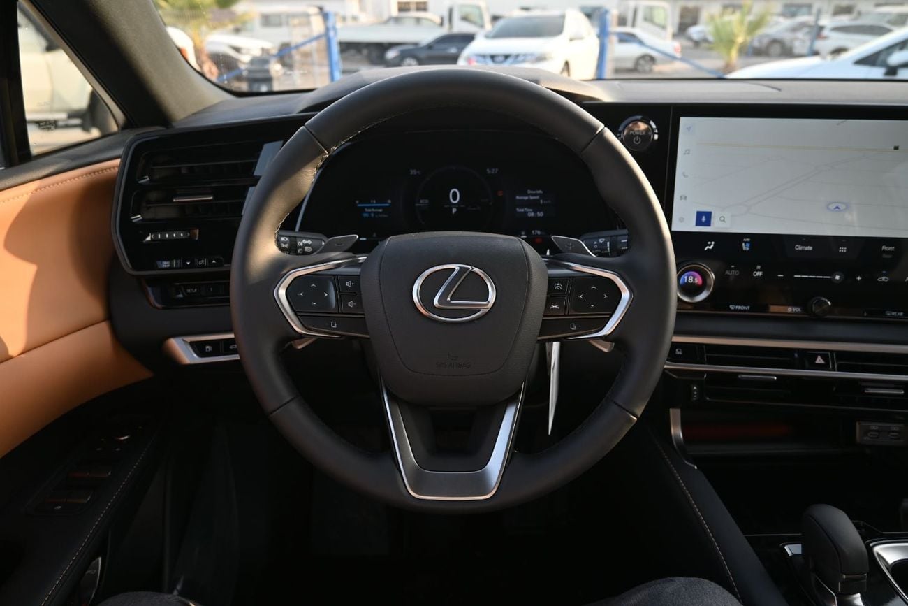 لكزس RX 350h Luxury 2.5L Hybrid AWD لكزس RX350h الفاخرة موديل 2026، محرك هجين سعة 2.5 لتر، دفع رباعي، اللون رمادي
