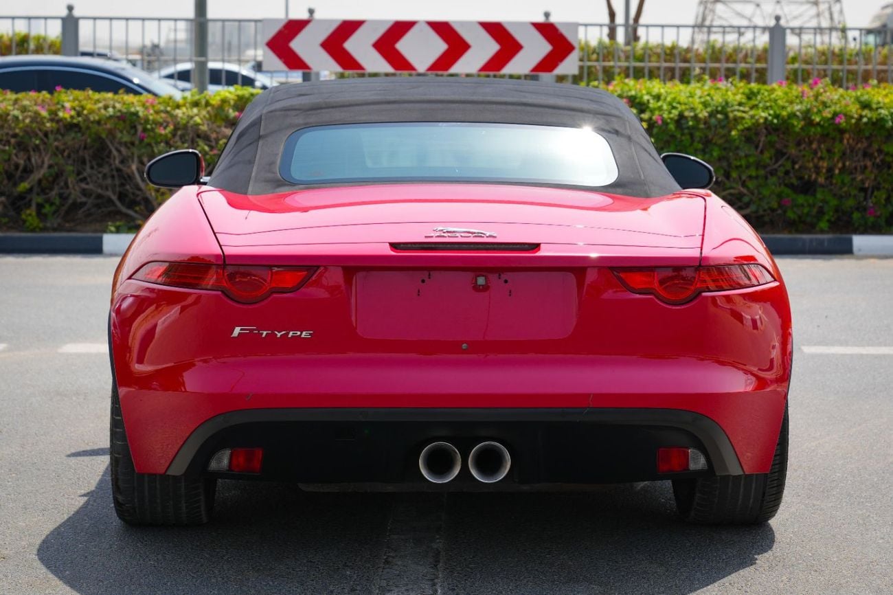 جاكوار F Type STANDARD سيارة مكشوفة موديل 2014 بمحرك V6 سوبرتشارج! بمواصفات خليجية