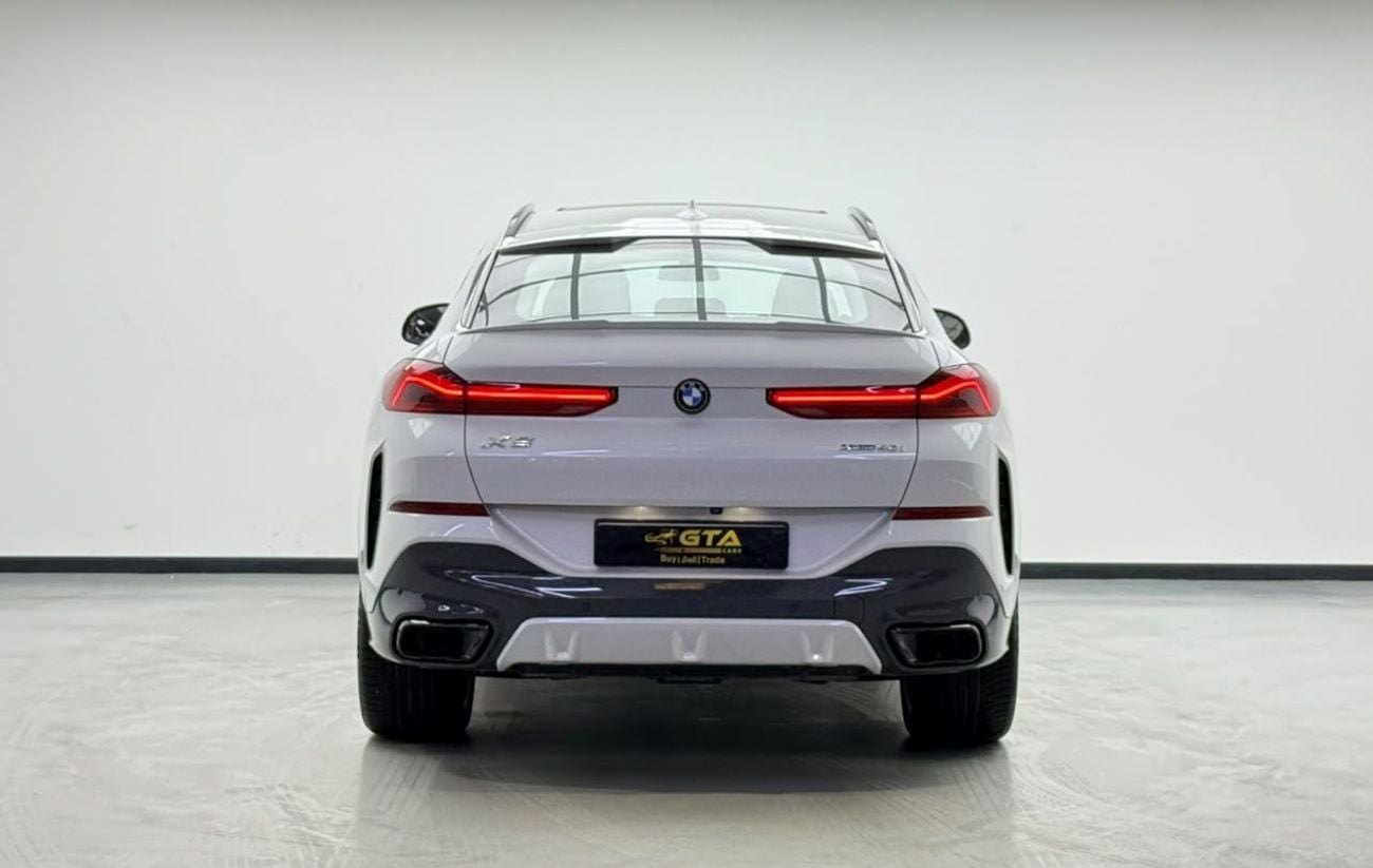 بي أم دبليو X6 40i M SPORT بي إم دبليو X6 xDrive40i M-Sport موديل 2023، ضمان بي إم دبليو + باقة خدمة 2027، سجل صيانة كامل من بي