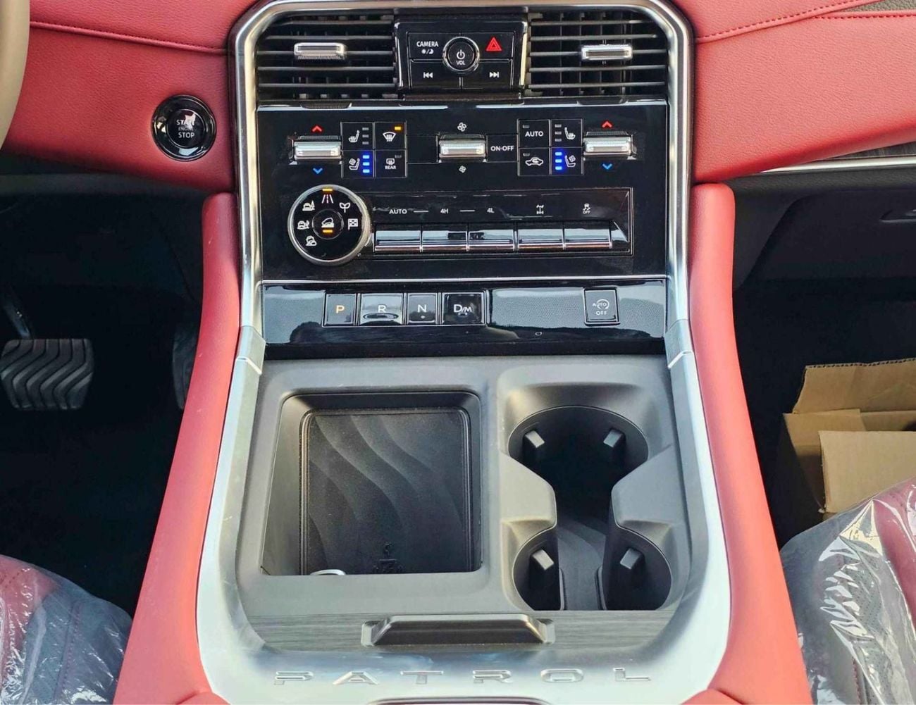 Nissan Patrol LE PLATINUM TURBO DUAL TONE || 3.5 V6 PETROL / FULL OPTION WITH RR ENTERTAINMENT SCREEN