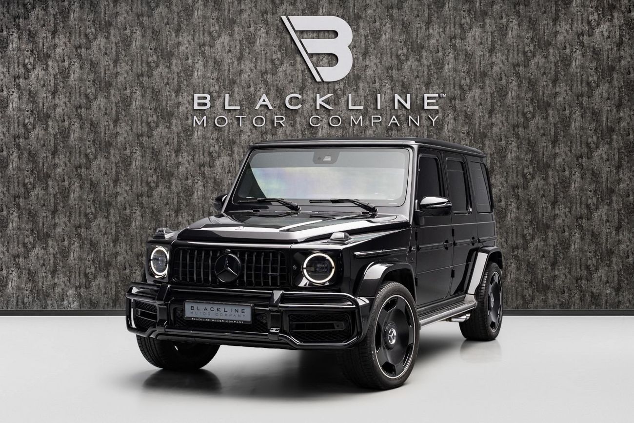 Mercedes Benz G63 AMG STANDARD BUY NOW, PAY 2027 | THE BLACKLINE STANDARD | Mercedes Warranty + Service Contract, GCC