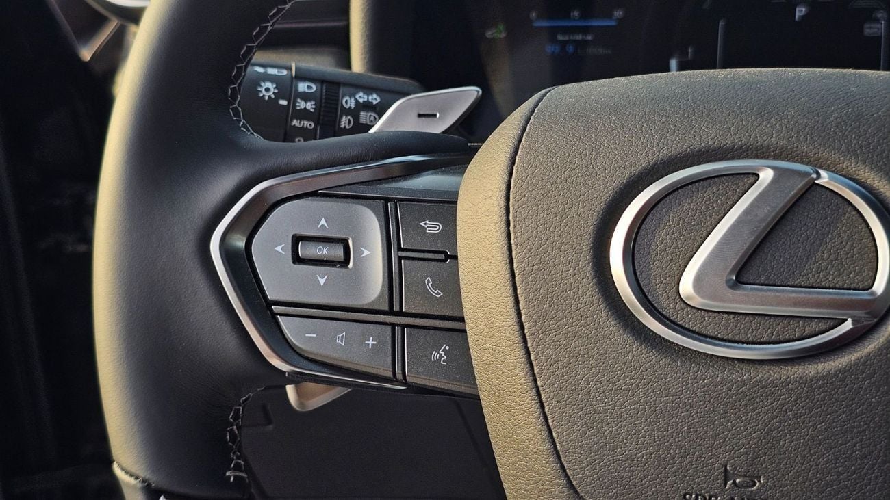 لكزس LX 700h SIGNATURE Lexus LX700h 4WD hybrid SUV 3.5L twin-turbo V6 E2026 MODEL BLACK-/RED BLACK INTERIOR AUTOPARK
