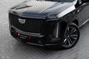 Cadillac Escalade SPORT ESCALADE SPORT 6.2 V8 | 9,009 P.M | 0% Downpayment | CADILLAC WARRANTY+SERVICE CONTRACT!