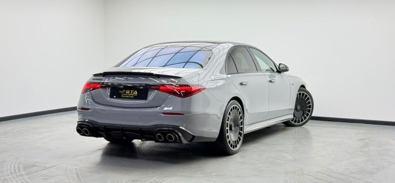 مرسيدس بنز S 63 AMG إي بيرفورمانس 2024 Mercedes-AMG S 63 E Performance BRABUS 930, Warranty, Brand New, EUROPEAN SPECS