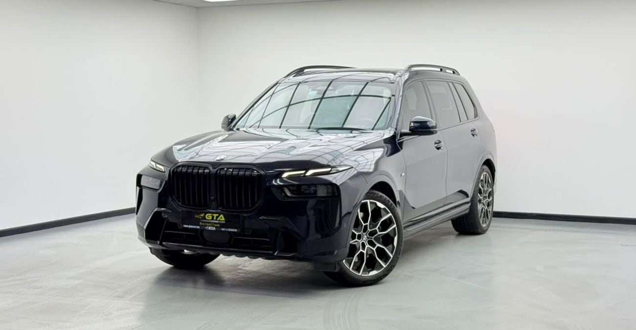 BMW X7 XDRIVE40I M SPORT 2024 BMW X7 xDrive40i M-Sport, 2028 BMW Warranty + Service Pack, Full BMW Service History, GCC