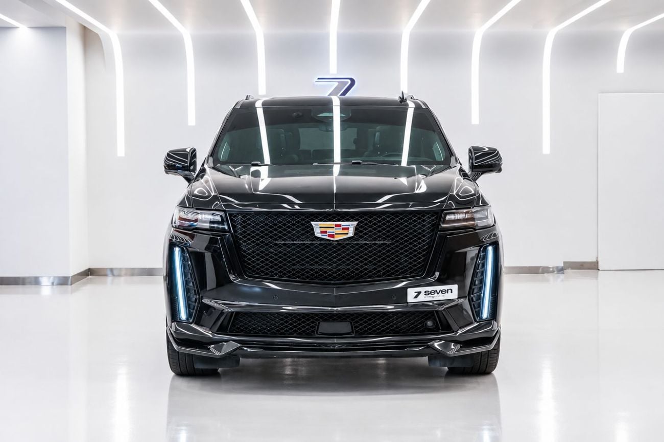 كاديلاك إسكالاد V SERIES مواصفات دول مجلس التعاون الخليجي، محرك V8 فائق الشحن، ضمان وخدمة فعالان