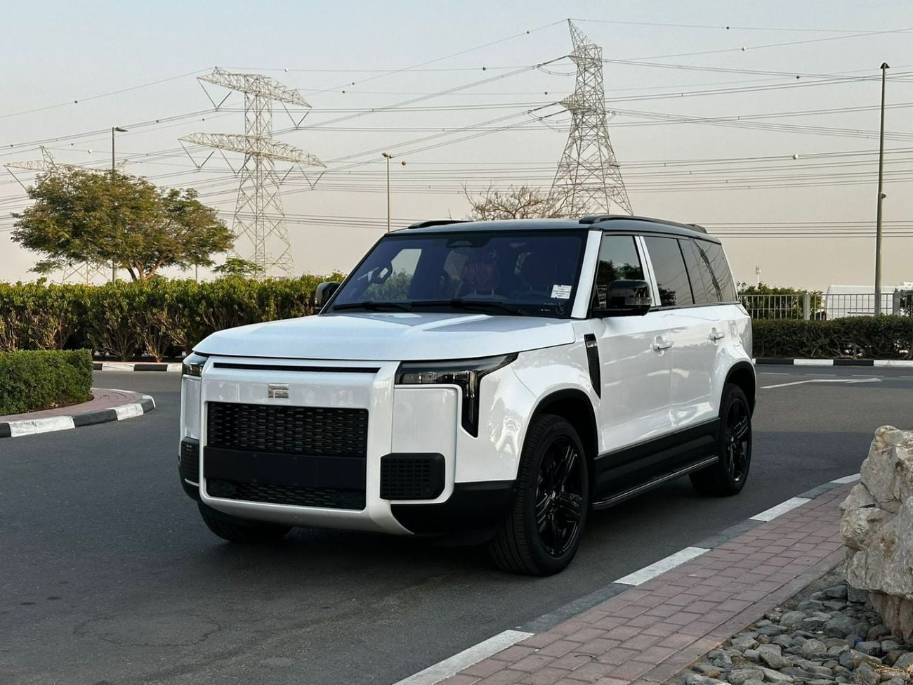 روكس 01 VIP ROX 01 7 SEATS HYBRID White/Orange | Long range 2026