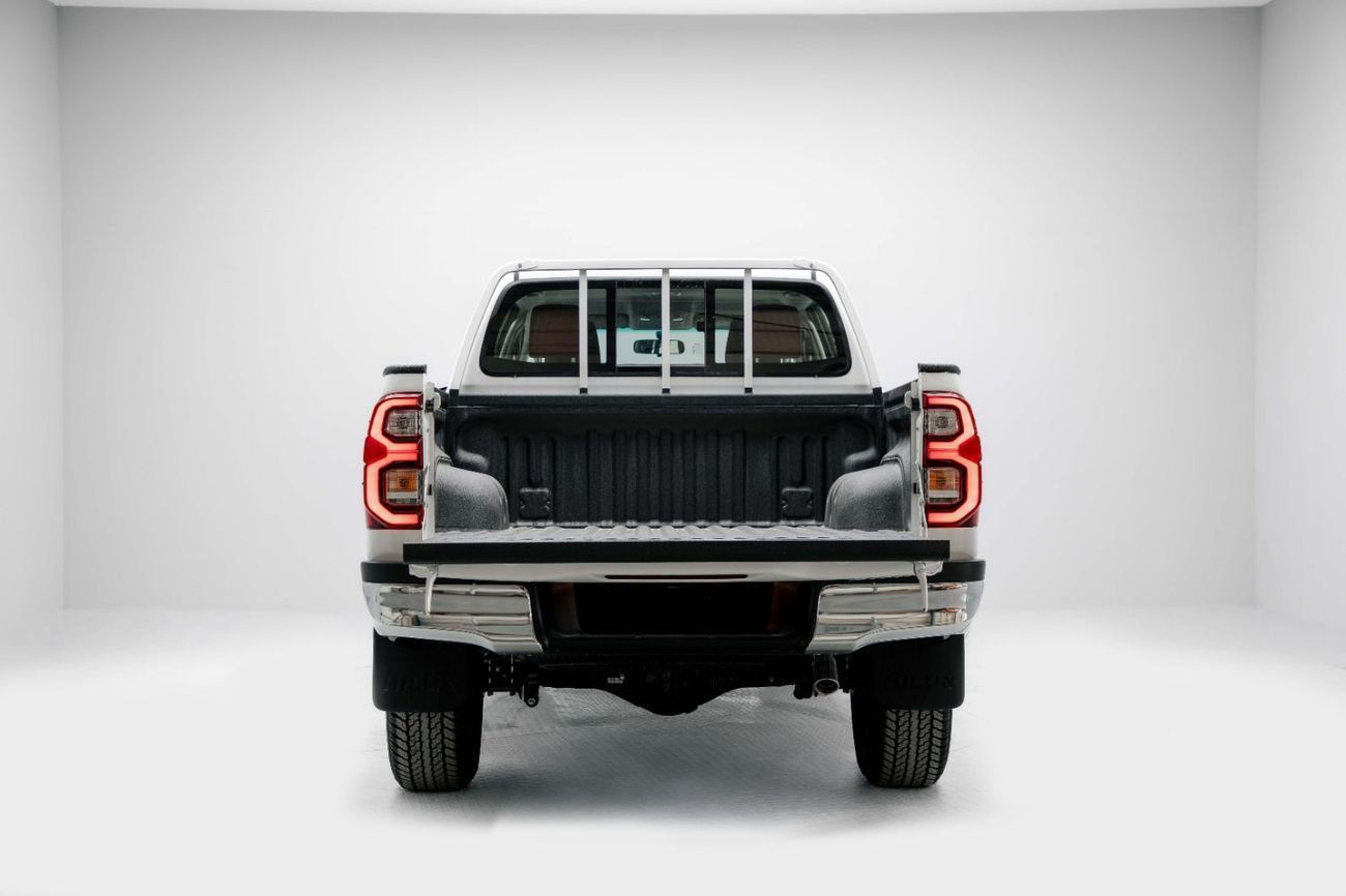 Toyota Hilux GLX 2.7L - White Inside Maroon | Export Only