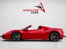 Ferrari 488 Spider Spider FERRARI 488 SPIDER | 670 HP V8 | FULL AL TAYER SERVICE HISTORY | 2017 GCC