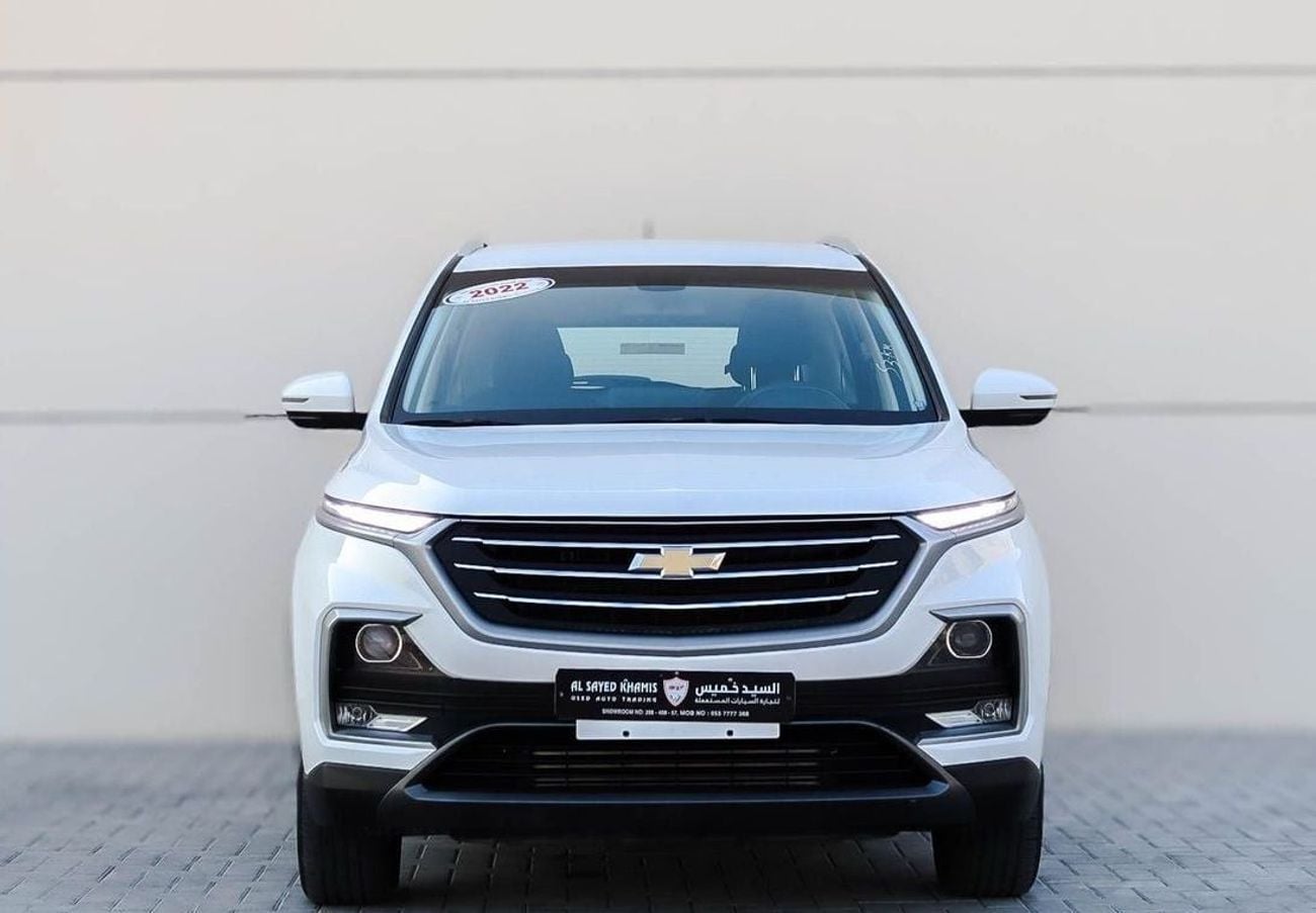 Chevrolet Captiva LT Chevrolet Captiva | 1.5 L | 2022 | GCC | Accident-Free | In Excellent Condition | 538 P.M