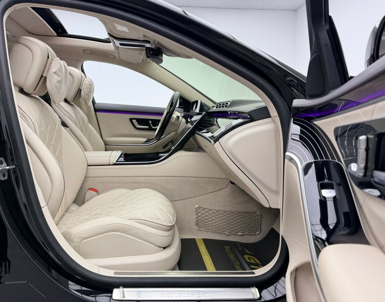 مرسيدس بنز S 580 4MATIC مرسيدس بنز S580 4MATIC موديل 2024، ضمان مرسيدس بنز حتى 2029، سجل صيانة كامل لدى مرسيدس بنز، حالة ممت