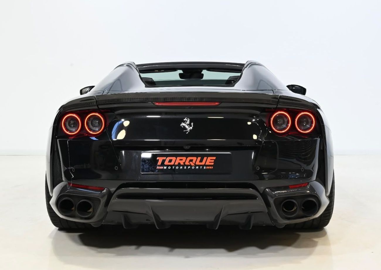 فيراري 812 GTS GTS فيراري 812 GTS موديل 2021، سجل صيانة كامل (الطاير)، طلاء أصلي، طبقة حماية كاملة، ملكية نظيفة